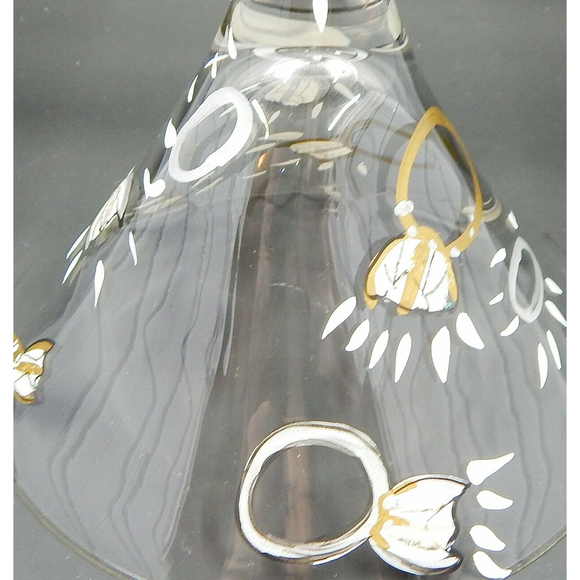 Lolita Wedding Tini Love My Martini Glass 7oz Hand-Painted - Picture 9 of 10